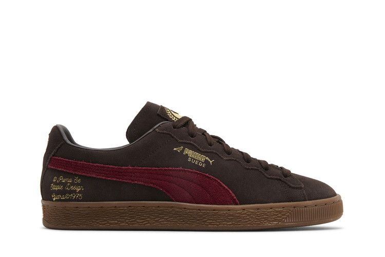Jeff Staple x Puma Suede 'Gidra - Dark Chocolate' — Dark Chocolate/Rhubarb