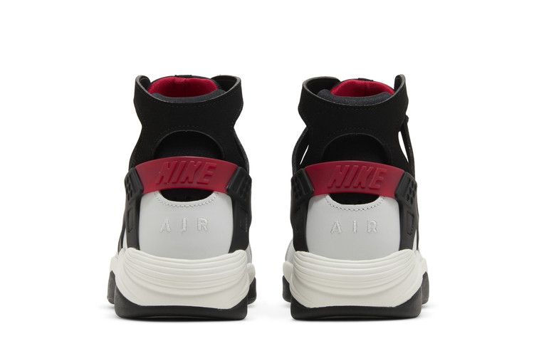 Nike Air Flight Huarache 'Photon Dust Black' — Photon Dust/Gym Red/Sail/Black