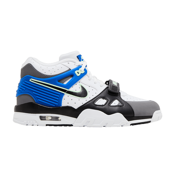 Nike Air Trainer 3 GS 'Smoke Grey Game Royal' — White/Black/Smoke Grey/Game Royal