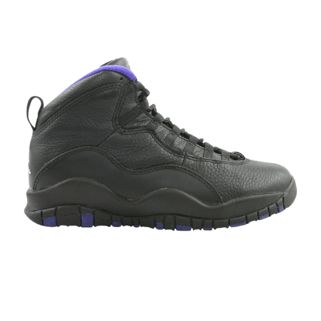 Air Jordan 10 OG 'Sacramento' — Black/Dark Concord-Metallic Silver
