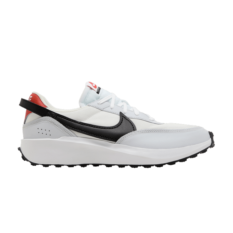 Nike Waffle Debut 'White Black Picante Red' — Summit White/Picante Red/Pure Platinum/Black
