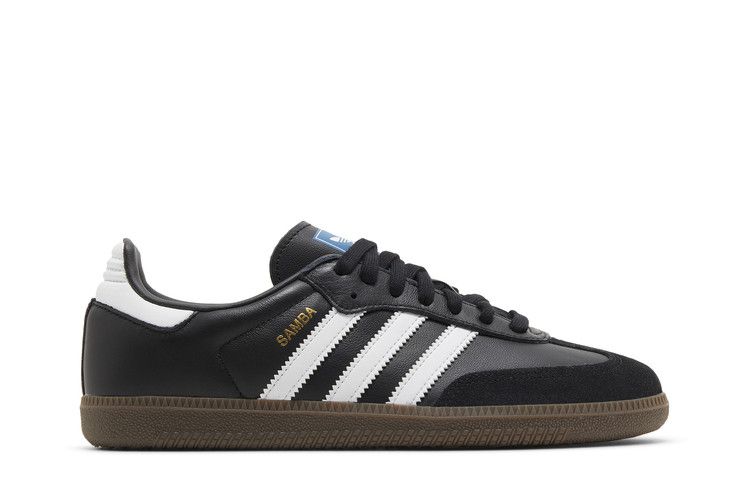 adidas Wmns Samba OG 'Black Clear Granite' — Core Black/Cloud White/Clear Granite