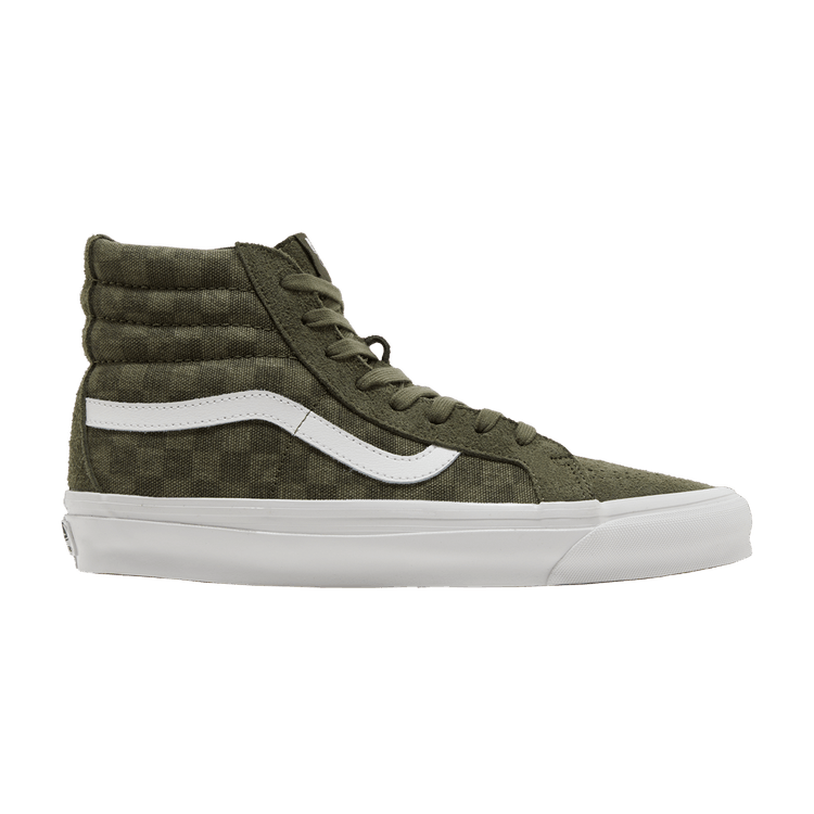Vans OG Sk8-Hi LX 'Checkerboard - Grape Leaf' — Grape Leaf