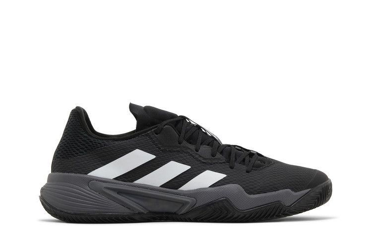 adidas Barricade Clay 'Black White' — Core Black/Cloud White/Grey Five