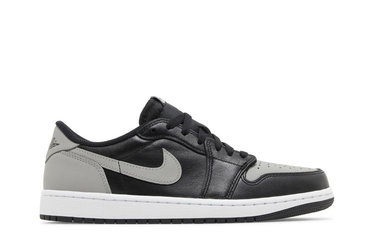Air Jordan 1 Retro Low OG 'Shadow' 2024 — Black/Medium Grey/White