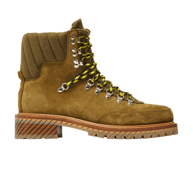 Off-White Gstaad Ankle Boot 'Olive Green' — Olive Green