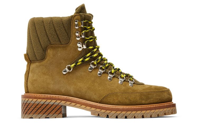 Off-White Gstaad Ankle Boot 'Olive Green' — Olive Green