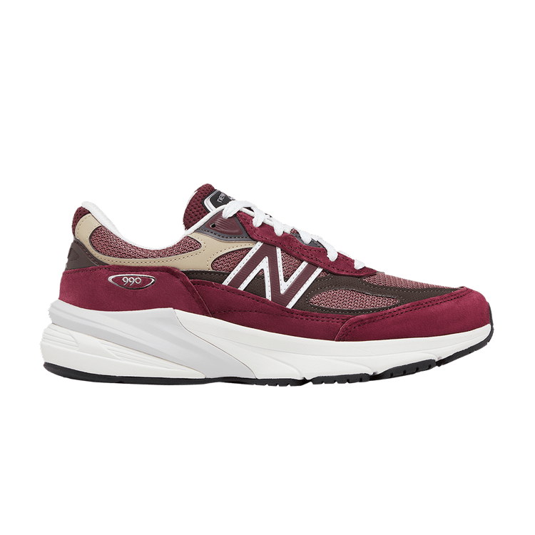 Teddy Santis x New Balance 990v6 Made in USA 'Burgundy Tan' — Burgundy/Tan