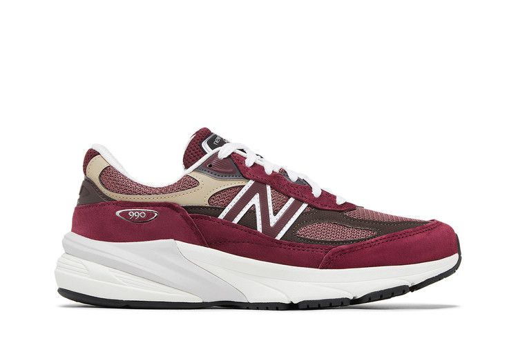 Teddy Santis x New Balance 990v6 Made in USA 'Burgundy Tan' — Burgundy/Tan
