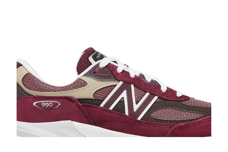 Teddy Santis x New Balance 990v6 Made in USA 'Burgundy Tan' — Burgundy/Tan