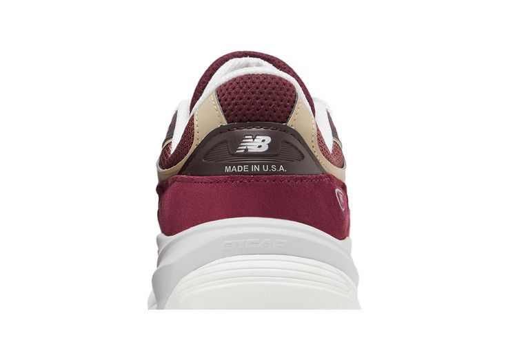 Teddy Santis x New Balance 990v6 Made in USA 'Burgundy Tan' — Burgundy/Tan