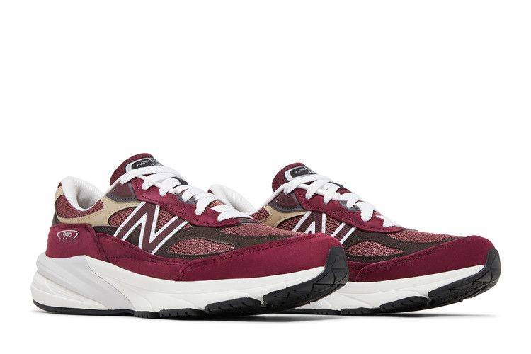 Teddy Santis x New Balance 990v6 Made in USA 'Burgundy Tan' — Burgundy/Tan