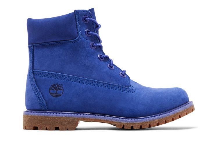 Timberland Wmns 6 Inch Boot '50th Anniversary - Bright Blue' — Bright Blue