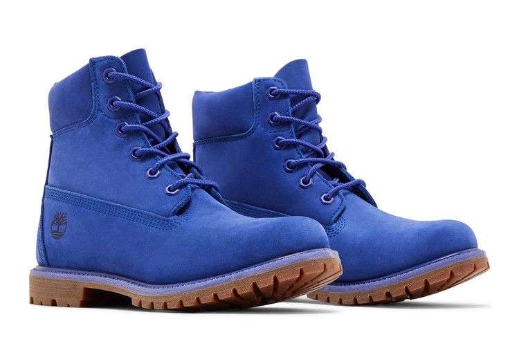 Timberland Wmns 6 Inch Boot '50th Anniversary - Bright Blue' — Bright Blue