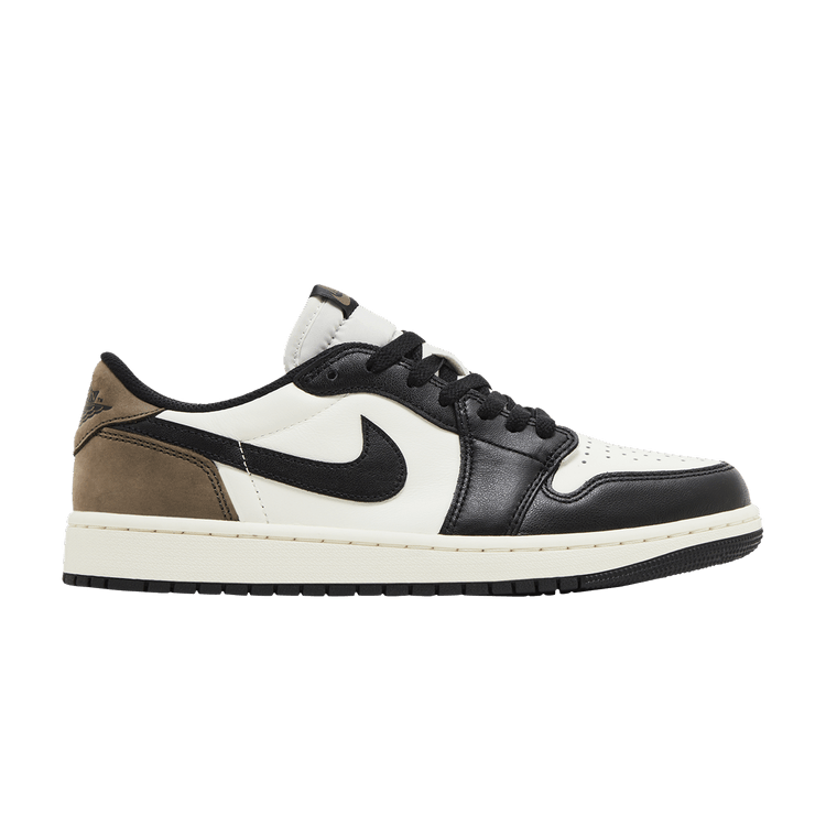 Air Jordan 1 Retro Low OG 'Mocha' — White/Black/Palomino