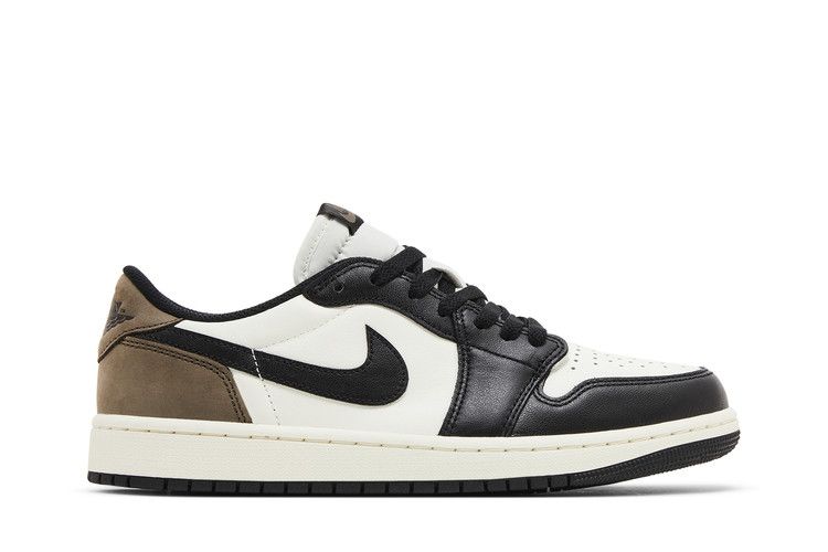 Air Jordan 1 Retro Low OG 'Mocha' — White/Black/Palomino