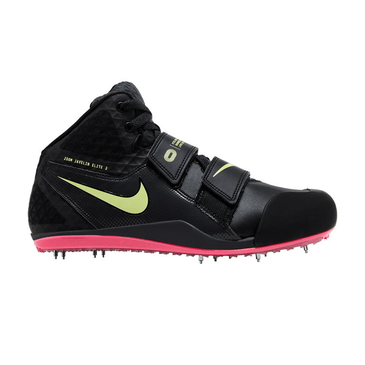 Nike Zoom Javelin Elite 3 'Black Fierce Pink' — Black/Anthracite/Light Lemon Twist/Fierce Pink