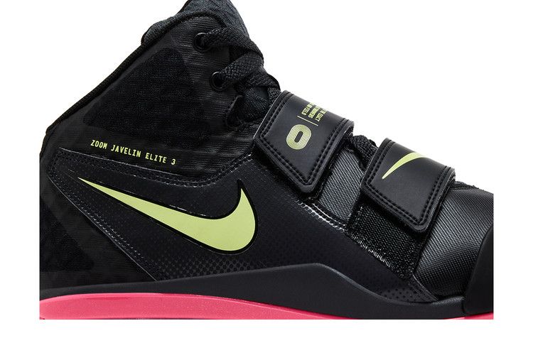 Nike Zoom Javelin Elite 3 'Black Fierce Pink' — Black/Anthracite/Light Lemon Twist/Fierce Pink