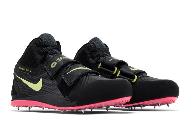 Nike Zoom Javelin Elite 3 'Black Fierce Pink' — Black/Anthracite/Light Lemon Twist/Fierce Pink