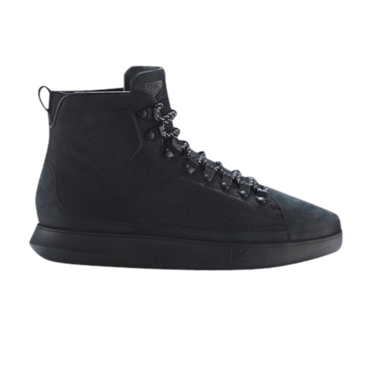 Under Armour UAS Club Mid Canvas 'Black' — Black/Black