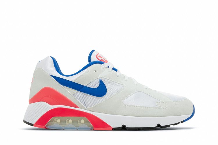Nike Air Max 180 'Ultramarine' 2024 — White/Ultramarine/Solar Red/Black (2)