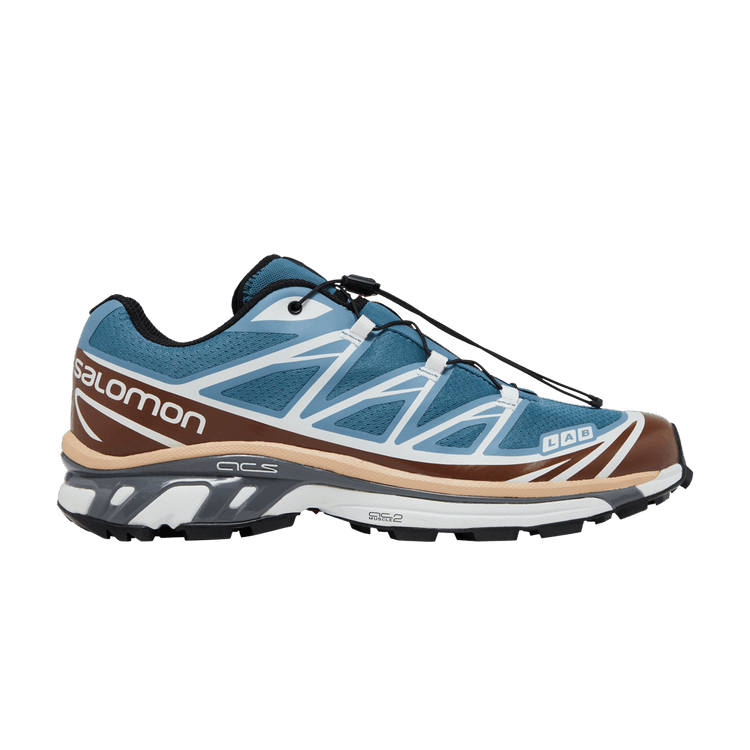 Salomon XT-6 'Aegean Blue Hazelnut' — Aegean Blue/Tortoise Shell/Hazelnut
