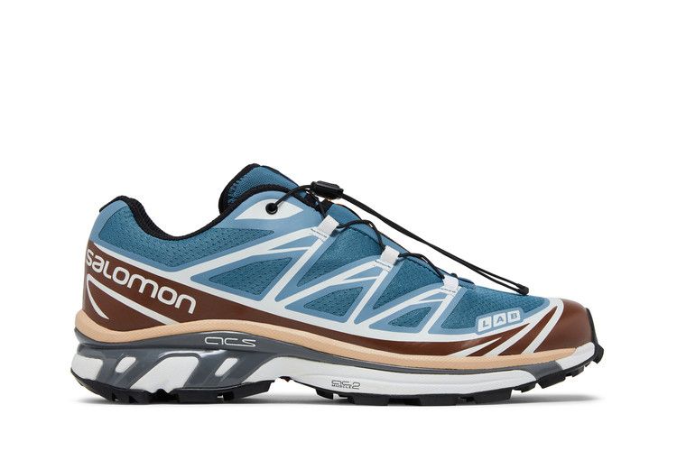 Salomon XT-6 'Aegean Blue Hazelnut' — Aegean Blue/Tortoise Shell/Hazelnut