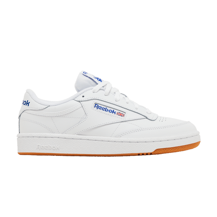 Reebok Club C 85 'White Royal Gum' — White/Royal/Gum