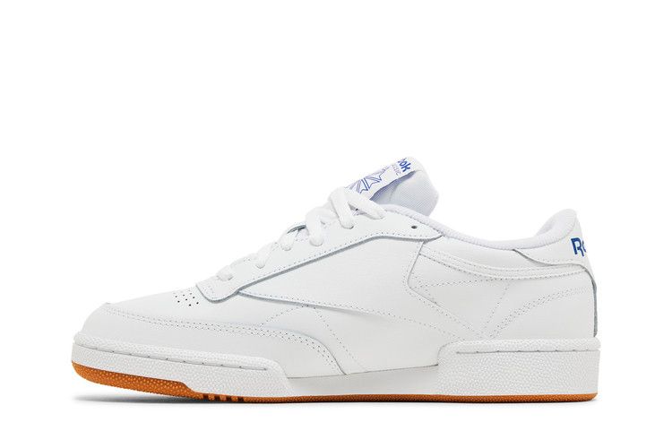 Reebok Club C 85 'White Royal Gum' — White/Royal/Gum