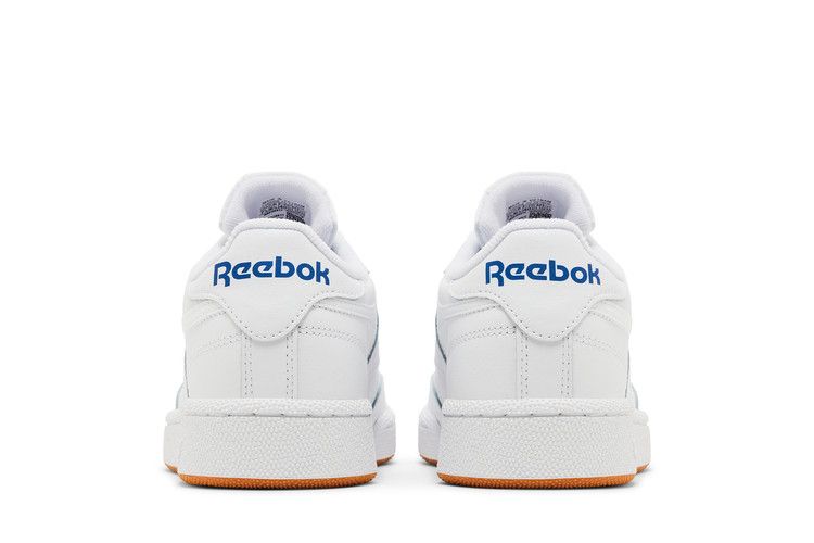 Reebok Club C 85 'White Royal Gum' — White/Royal/Gum