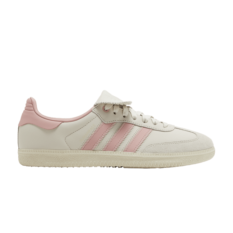 Pharrell x adidas Samba Human Race 'Aluminium Wonder Mauve' — Aluminium/Aluminium/Wonder Mauve