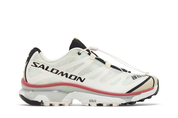 Salomon XT-4 OG 'Topography - Vanilla Ice' — Vanilla Ice/White/Aurora Red