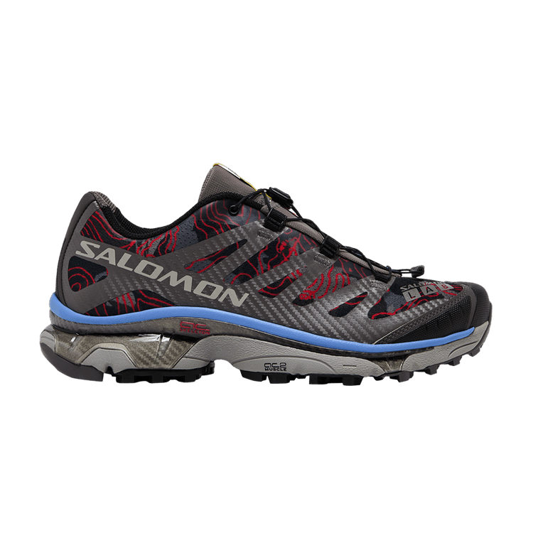 Salomon XT-4 OG 'Topography - Black Plum Kitten' — Black/Plum Kitten/Blue Bonnet