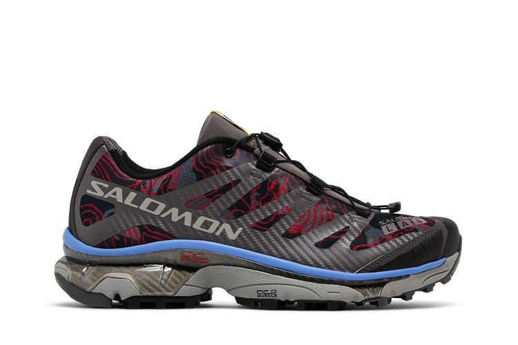 Salomon XT-4 OG 'Topography - Black Plum Kitten' — Black/Plum Kitten/Blue Bonnet
