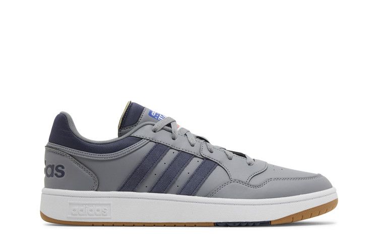 Adidas Hoops 3.0 Low 'Grey Shadow Navy' — Grey/Shadow Navy/Cloud White