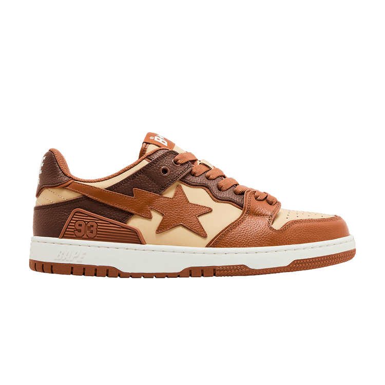 BAPE Sk8 Sta #5 'Brown' — Brown