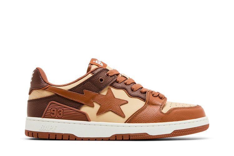 BAPE Sk8 Sta #5 'Brown' — Brown