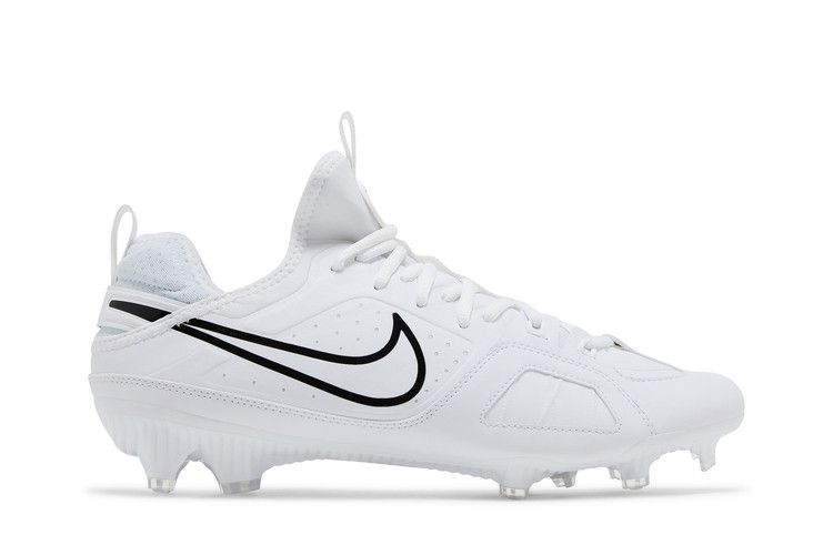 Nike Huarache 9 Varsity LAX 'White Black' — White/White/Black (2)