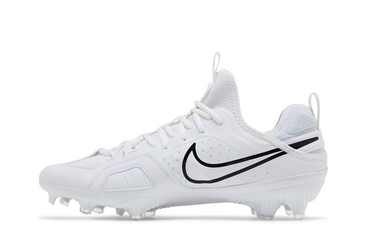 Nike Huarache 9 Varsity LAX 'White Black' — White/White/Black (4)