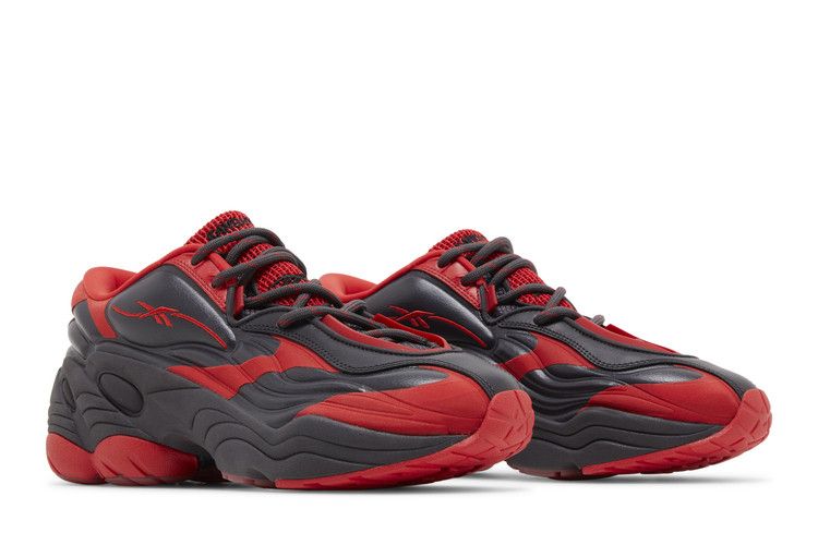 Kanghyuk x Reebok DMX Run 6 Modern LTD 'Black Onyx Red' — Black Onyx/High Risk Red