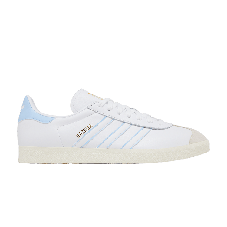 adidas Gazelle 'National Team Retro Collection - Argentina' — Cloud White/Glow Blue/Off White