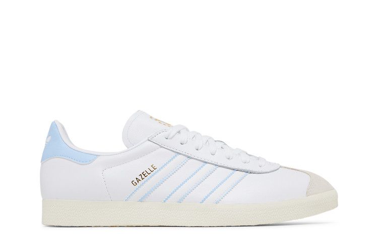 adidas Gazelle 'National Team Retro Collection - Argentina' — Cloud White/Glow Blue/Off White