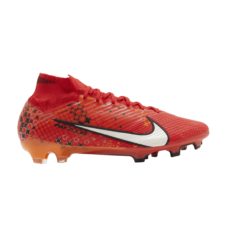 Nike Zoom Mercurial Superfly 9 Elite MDS FG 'Dream Speed - Light Crimson' — Light Crimson/Bright Mandarin/Black/Pale Ivory