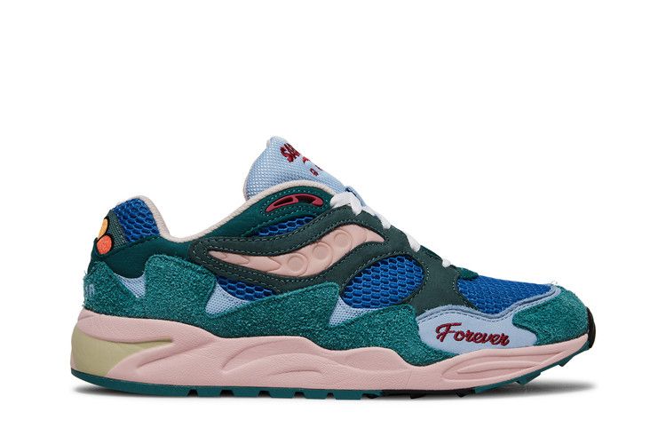 Jae Tips x Saucony Grid Shadow 2 'What's the Occasion? - Wear To A Date' — Blue