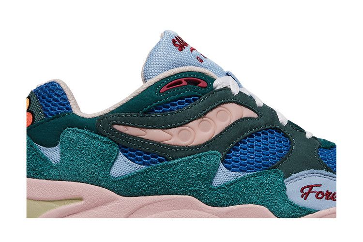 Jae Tips x Saucony Grid Shadow 2 'What's the Occasion? - Wear To A Date' — Blue