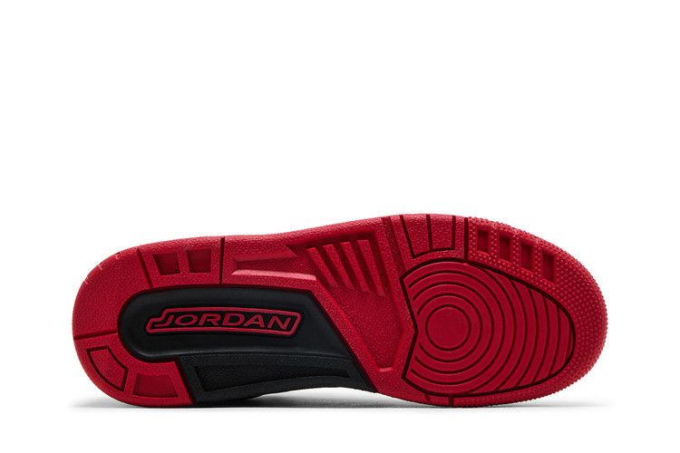 Air Jordan Spizike Low GS 'Bred' — Black/Gym Red/Cool Grey/Sail
