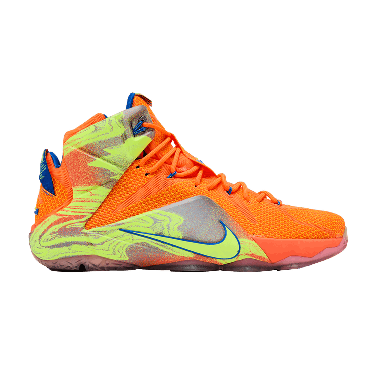 Nike LeBron 12 'Six Meridians' — Hyper Crimson-Metallic Cool Grey
