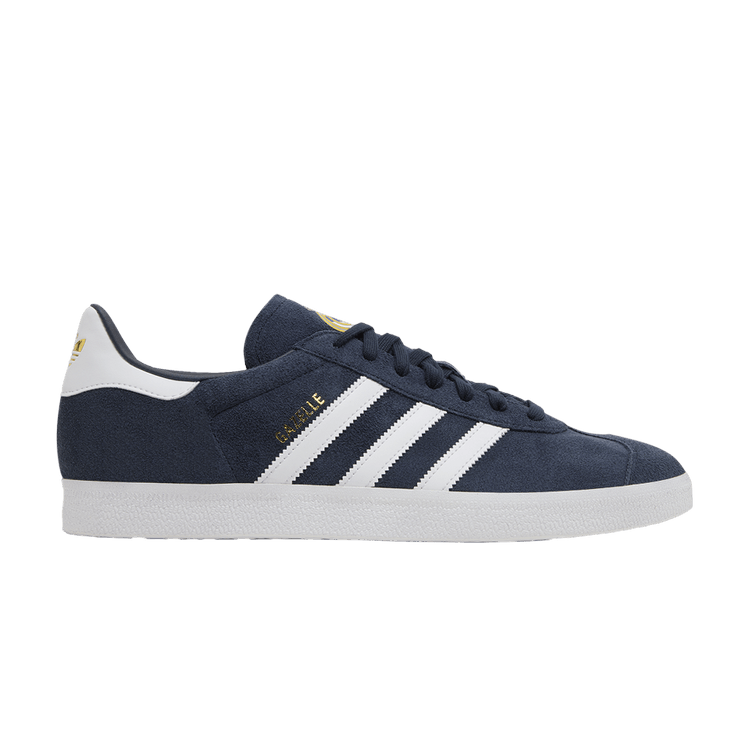 Real Madrid x adidas Gazelle 'Legend Ink' — Legend Ink/Cloud White/Gold Metallic