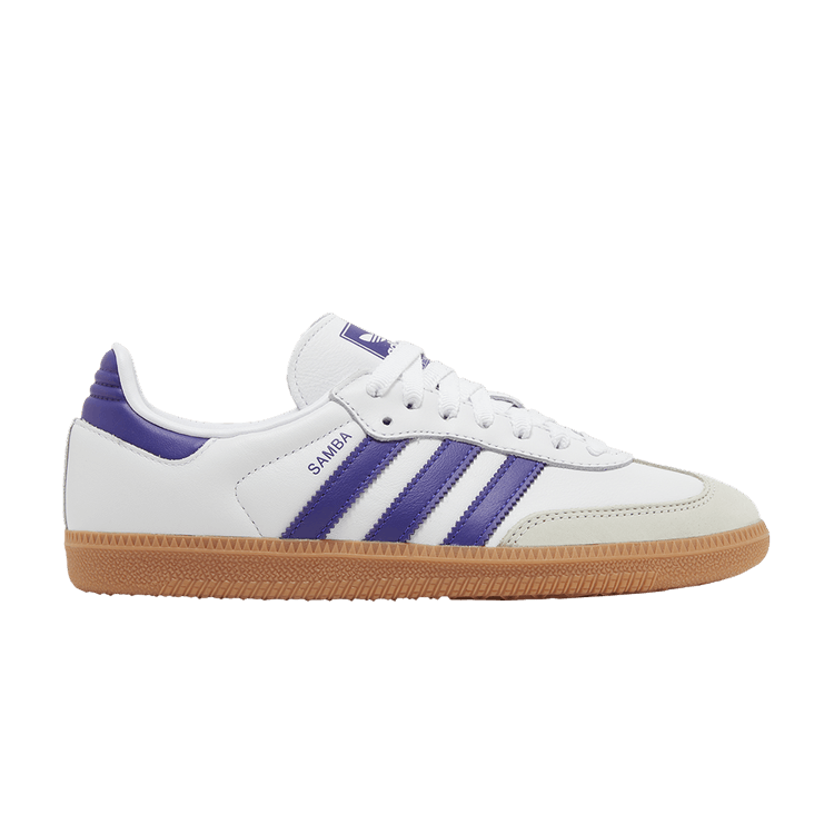 adidas Wmns Samba OG 'White Energy Ink Gum' — Cloud White/Energy Ink/Off White