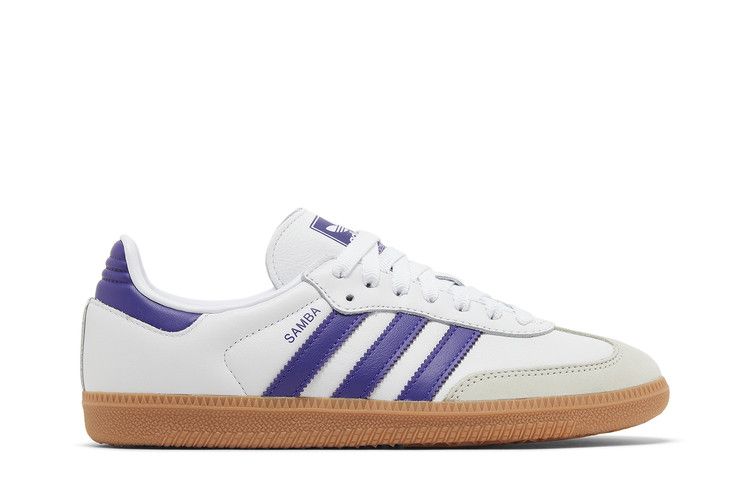 adidas Wmns Samba OG 'White Energy Ink Gum' — Cloud White/Energy Ink/Off White